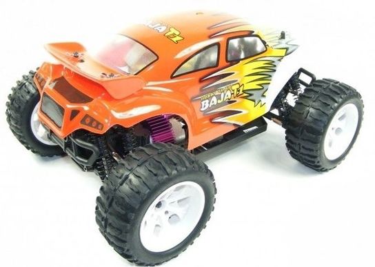 Radio Controlled 1:10 Car- 4WD Battery Powered Off-Road Baja Buggy Red