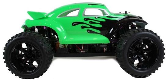 RC 1:10 Car 4WD Battery Powered Off-Road Baja Buggy Splat Attack Green