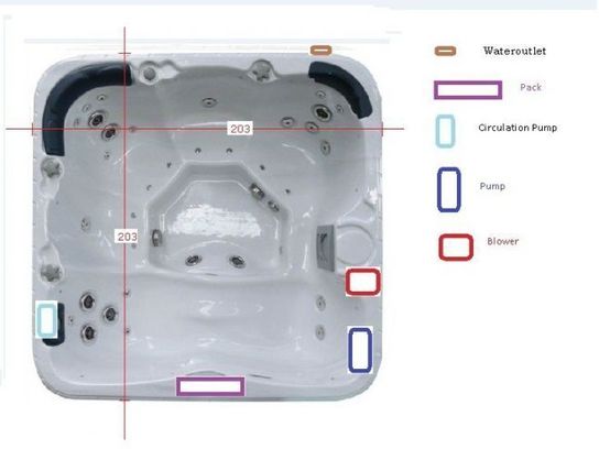 Berkshire Hot Tub- 34 Jets