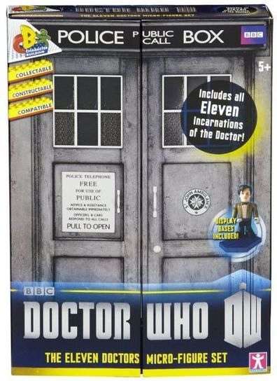 Doctor Who Anniversary Character Building Doctors Collector Set