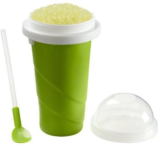Chill Factor Squeeze Cup Slushy Maker - Set of 4 Cups