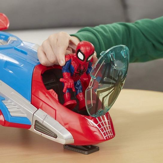 Power Rangers E4840 SHA Spider-Man Jetquarters