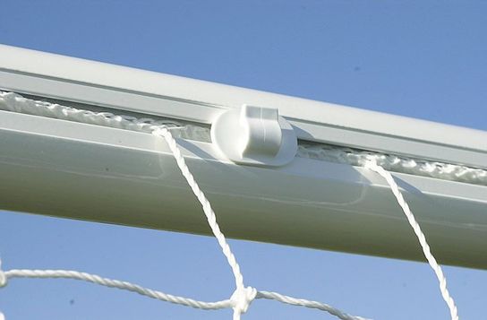 21ft x 7ft Junior Size Aluminium Football Goals Socketed