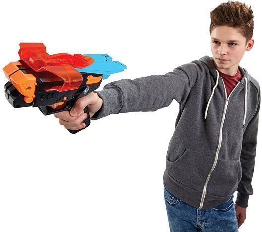 The Ultimate Paper Plane Launcher Shooter Toy - Black and Orange