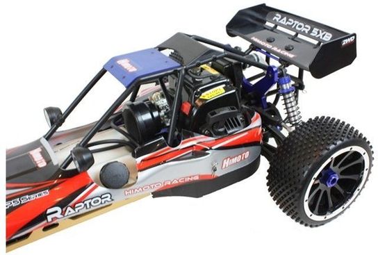 Radio Controlled 1:5 Scale Himoto Raptor Off Road Petrol Powered Buggy