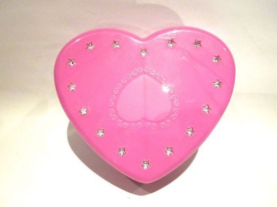 3 Tier Play Make Up Set in Heart Shaped Case