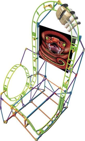 K'NEX Cobras Coil Roller Coaster Building Set 