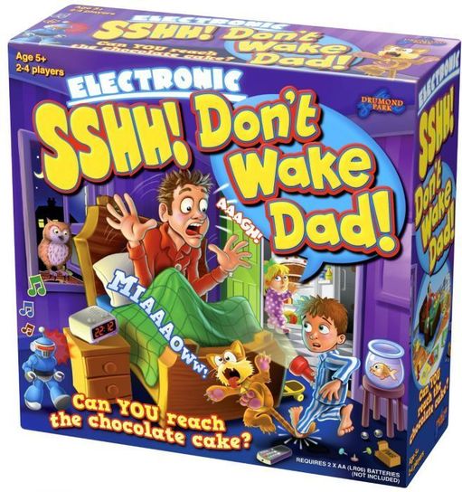 SSHH! Don't Wake Dad Action and Reflex Game