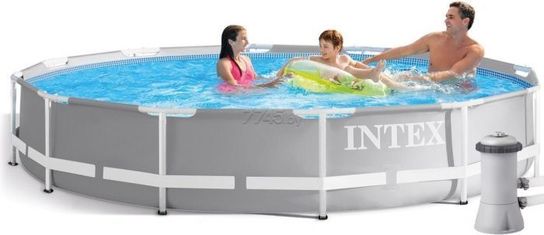 Intex Prism Metal Frame Round Pool 12ft x 30in - 26712NP  