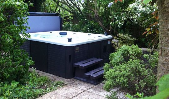 Toronto Garden Hot Tub by Canadian Spa