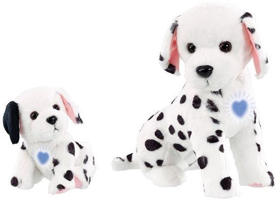 Animagic Ruby and Lottie Dalmation Dog and Puppy Soft Toy