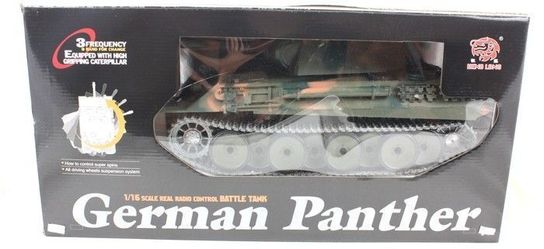Radio Controlled 1:16 Scale Airsoft German Panther BB Firing Tank 3819