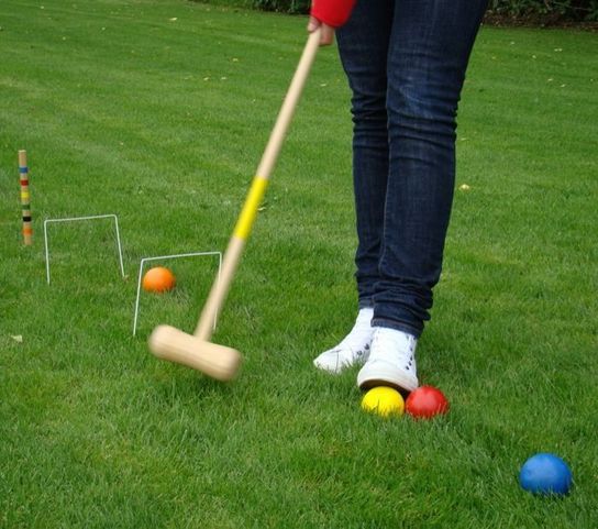 Original Croquet Set With Trolley