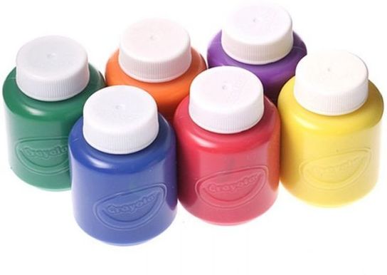 6 Washable Kids Paint by Crayola