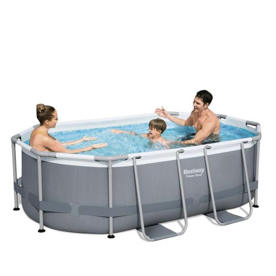 Power Steel Pool - 5614A - 10ft x 6ft 7in x 33in by Bestway