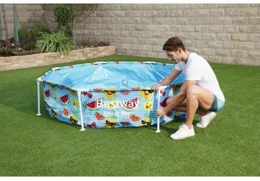 Steel Pro UV Careful 8ft x 20in Splash-in-Shade Play Pool- 56432