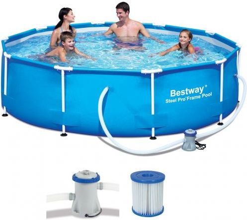 Bestway Steel Pro Metal Frame Round Pool 10ft x 30" - 56679