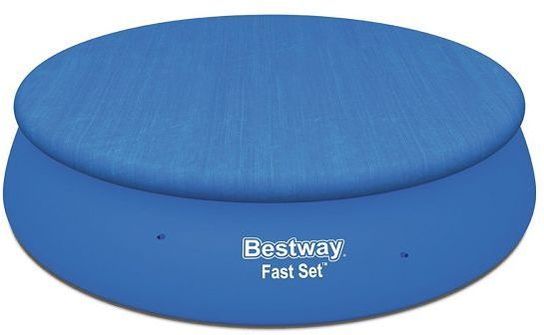 Fast Set Round Inflatable Pool Package - 57294 - 15ft x 42in by Bestway