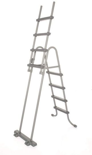 Bestway 48" Coated Steel Frame Safety Pool Ladder