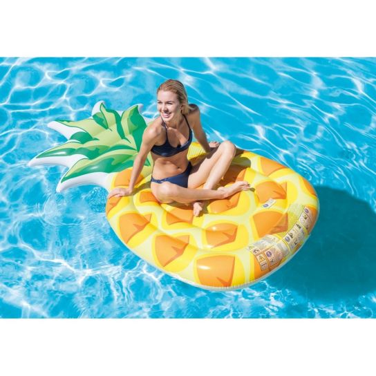 Intex Realistic Pineapple Pool Inflatable Lounger