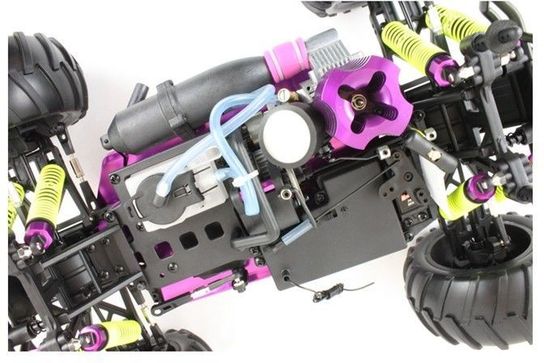 Radio Controlled 1:10 Nitro 6101 Licenced Monster Truck - Swamp Thing