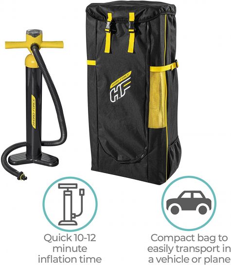 Hydro-Force 11ft 2in x 35in x 6in/3.4m x 89cm x 15cm Freesoul Tech Set