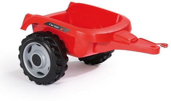 Simba-Smoby Farmer XL Tractor with Trailer (Red)