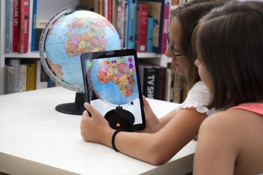 25cm Nova Rico Night & Day Augmented Reality Globe