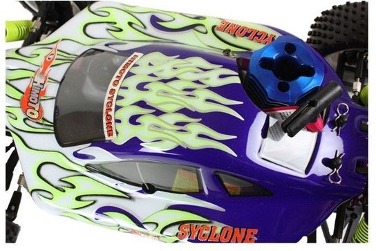 RC Himoto Syclone 2 Speed Nitro Powered Racing Buggy Thunder