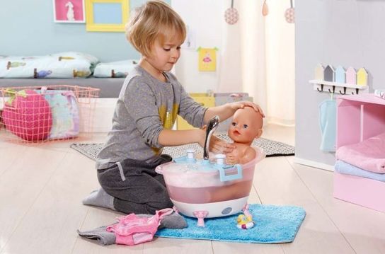 Zapf Creation Baby Born Interactive Bathtub with Foam