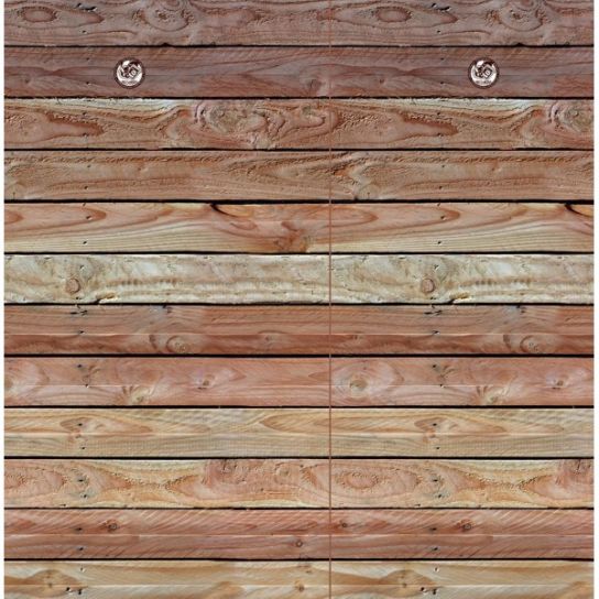 White Coral Pine Wood Effect Steel Pool - 3.5m x 1.2m