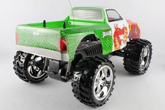 Radio Controlled 1:10 9023 Licenced Monster Truck - Red Dragon