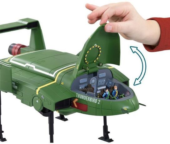 Thunderbirds TB2 With TB4 Official ITV Licensed Playset