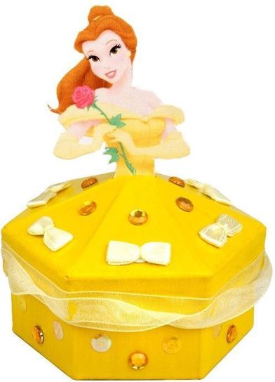 John Adams Disney Princess Belle's Secret Jewellery Box