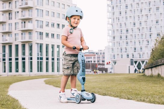 Scoot & Ride Helmet XXS-S Steel