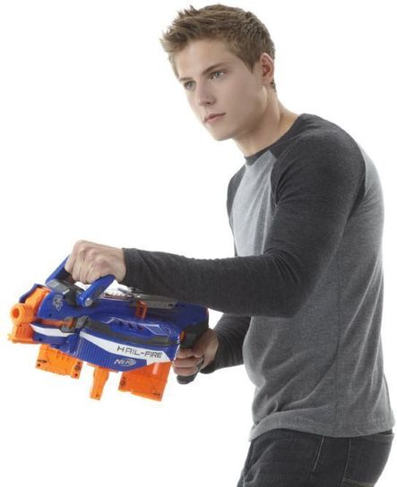 Nerf N-Strike Elite Hail-Fire Blaster Toy