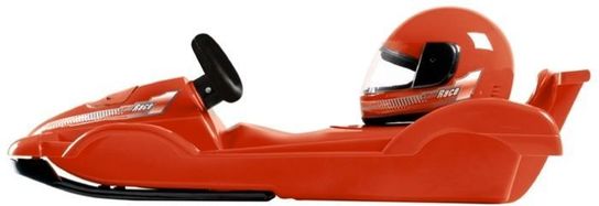 Snow Racer Red Sledge Toboggan