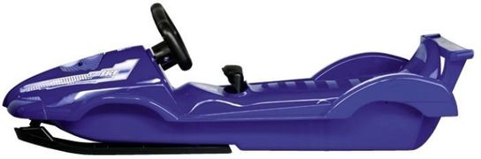 Snow Racer Blue Sledge Toboggan