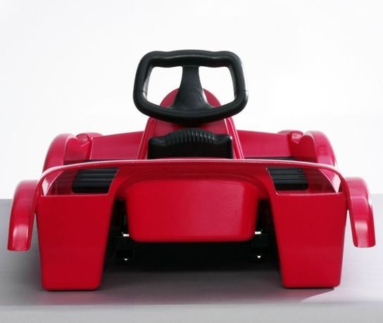 Snow Double Racer Red Sledge Toboggan