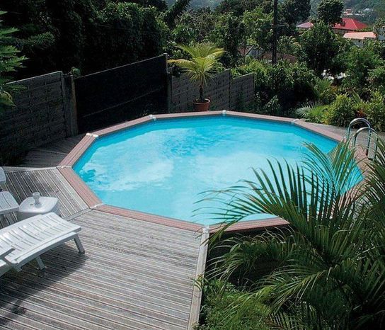 Azteck Maxiwood Square Wooden Pool 4.00m by Zodiac