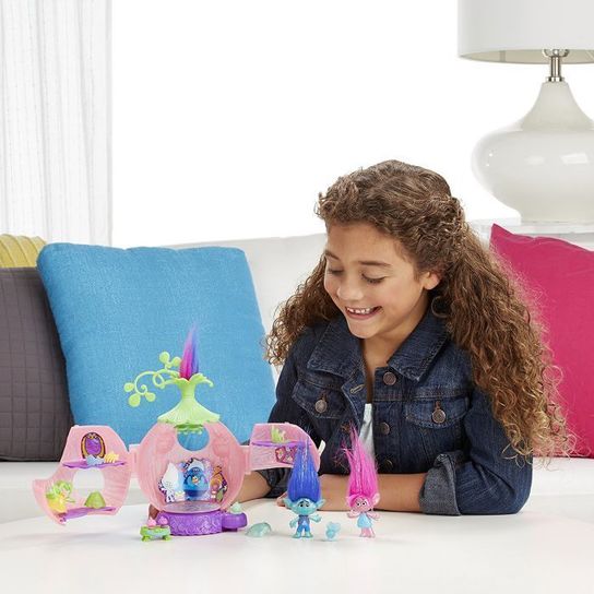 Trolls DreamWorks Poppy's Coronation Pod Playset