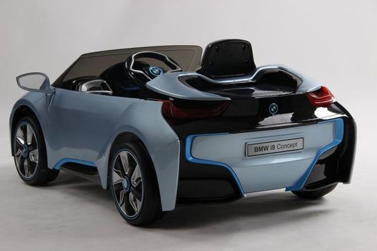 BMW i8 Licensed 12v Ride On Car (Twin 6v) - Blue