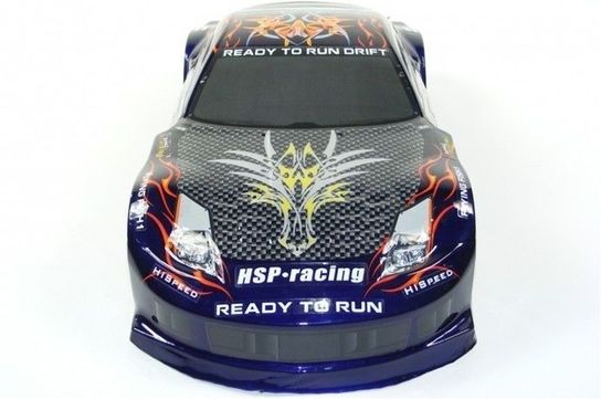 Spare Body for 1:10 Scale Drift Car - Nissan 350Z Blue 