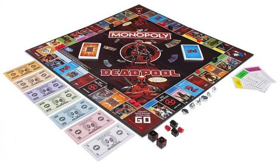 Hasbro Monopoly Deadpool Board Game