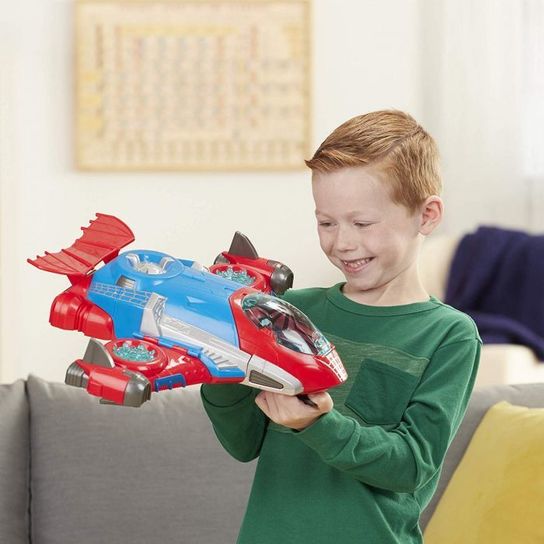 Power Rangers E4840 SHA Spider-Man Jetquarters