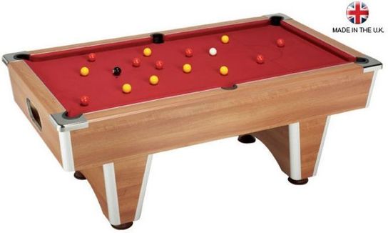 Elite Freeplay Slate Bed Pool Table 7ft