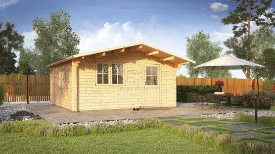 Faro Log Cabin 5m x 4m