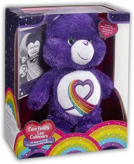 Care Bear Rainbow Heart 35th Anniversary Plush Toy- Damaged Box