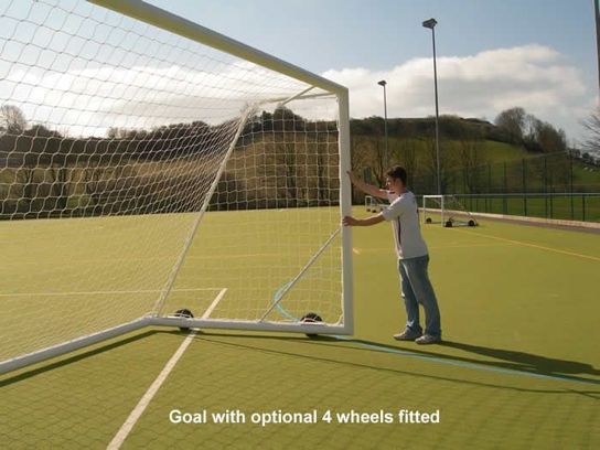 4 Lever Lift Wheels for Freestanding Football Goals