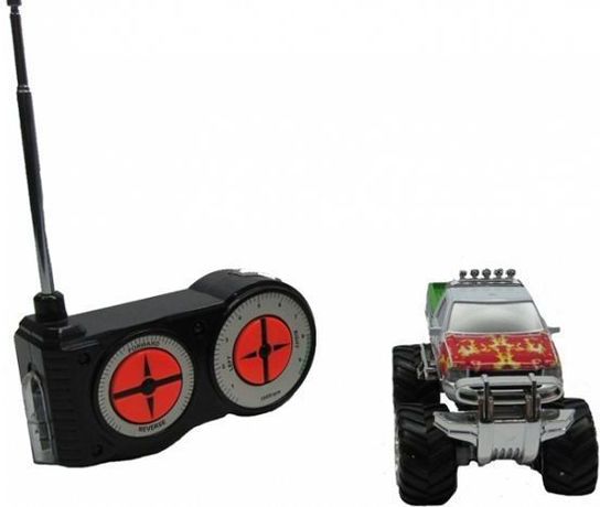 Radio Controlled 5 Channel Mini Monster Truck - Red Dragon